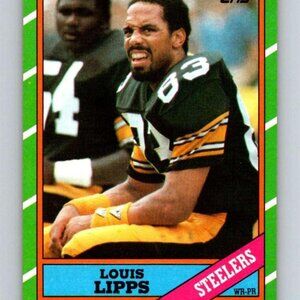 Pittsburgh Steelers WR Louis Lipps Signed & Authenticated Jersey